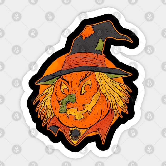 Witchkin! Sticker by chrisraimoart